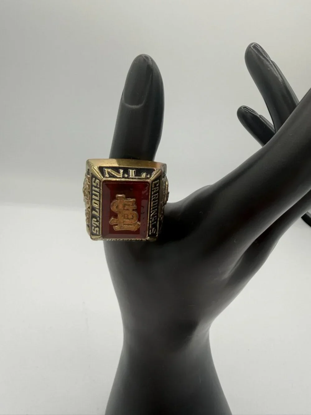 St. Louis Cardinals 1968 NL Champions Baseball Ring Size 11